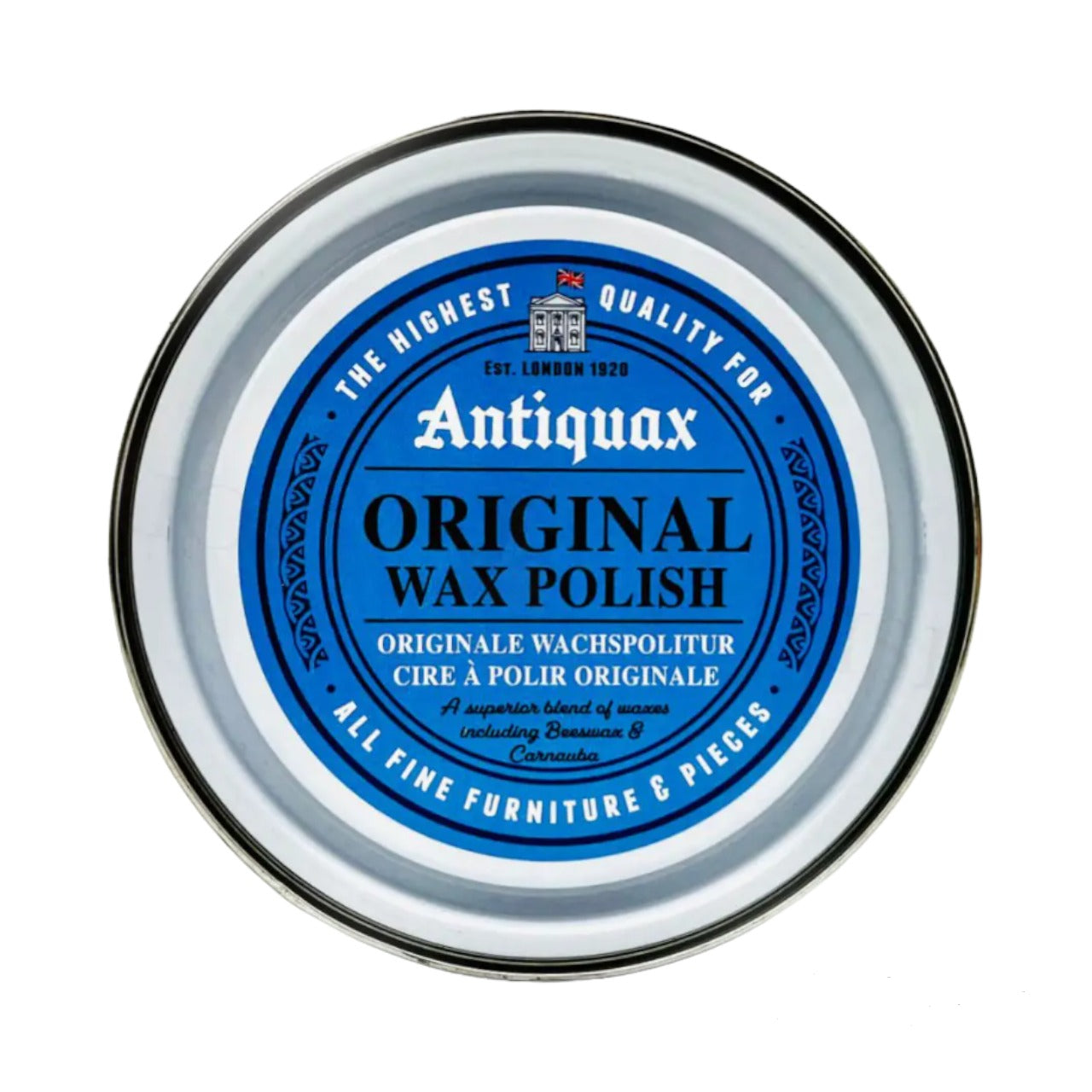 Antiquax Wachspolitur 250 ml – festes Wachs für edle Hölzer
