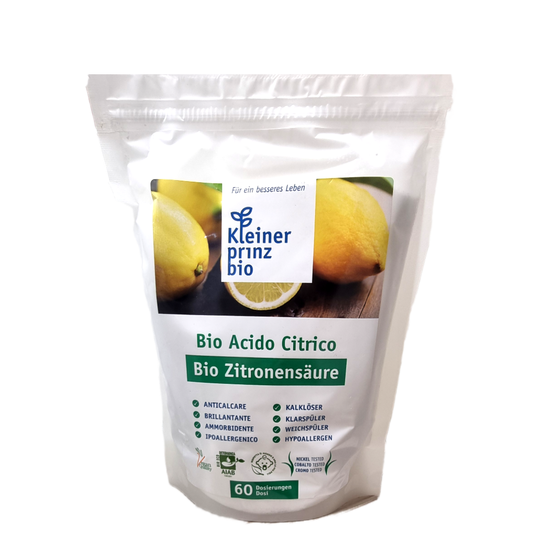 Bio-Zitronensäure 600 gr.