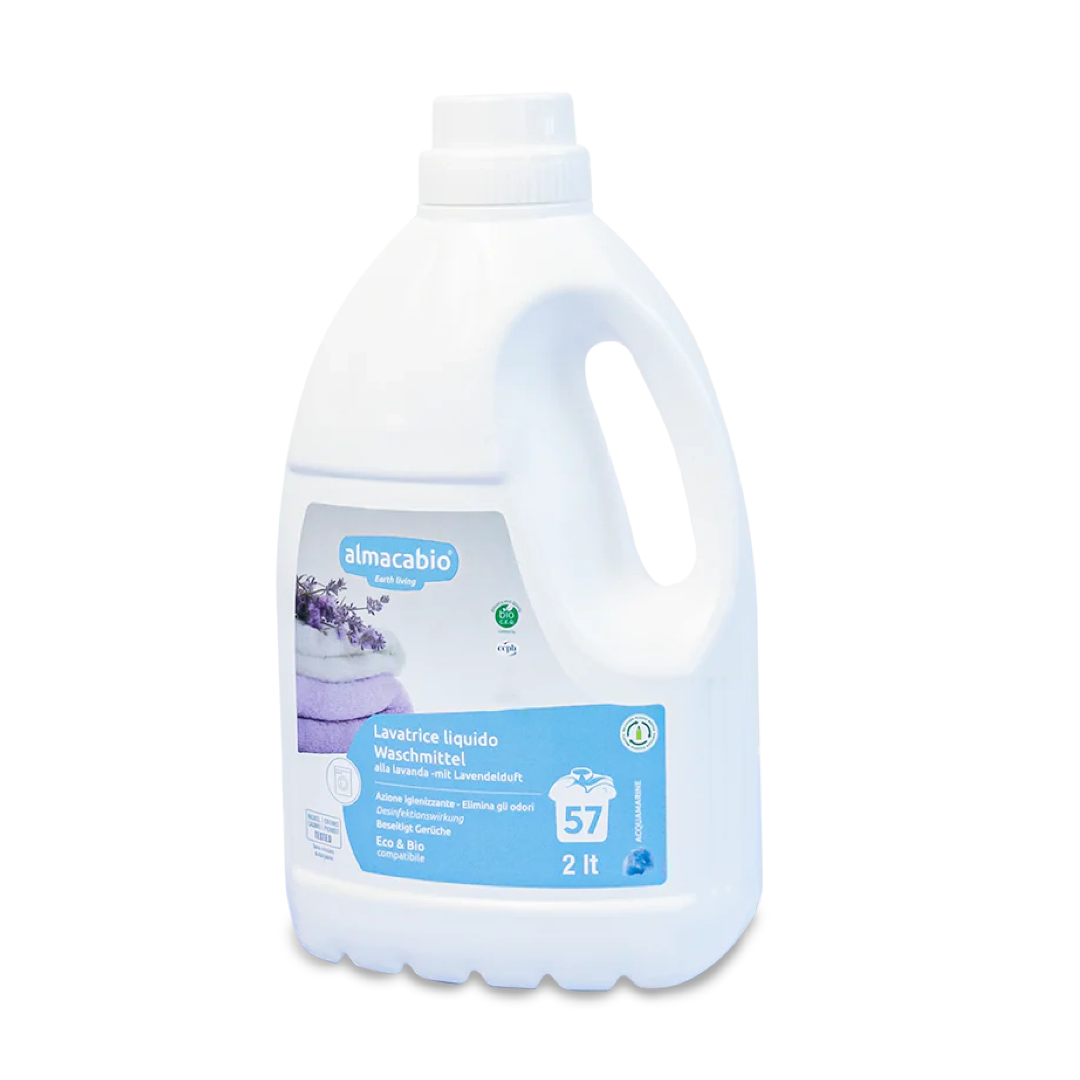 Almacabio Lavendel-Waschflüssigkeit – 2000 ml