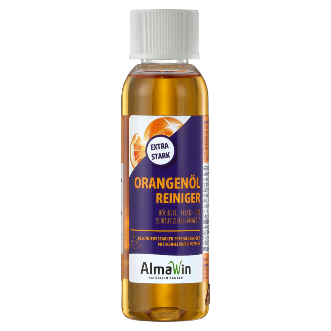 Almawin Detergente all'Olio Essenziale di Arancio Extra forte - 125 ml