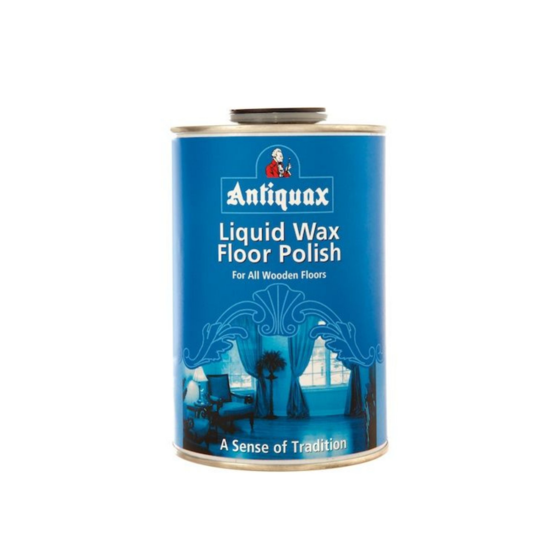 Antiquax Flüssigwachs-Bodenpolitur 500 ml – Polierendes Flüssigwachs für Holzböden und Möbel