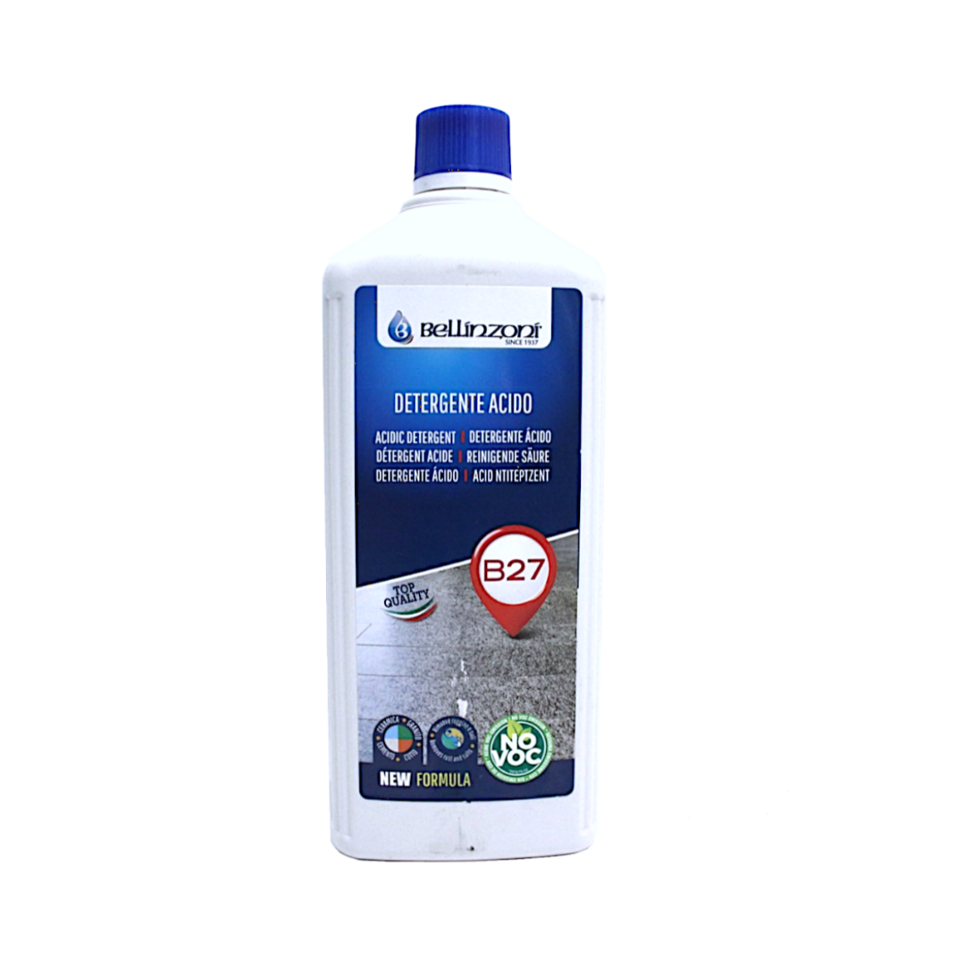 Bert 27 - Detergente concentrato per la rimozione di sporchi molto resistenti, ruggini e salnitro