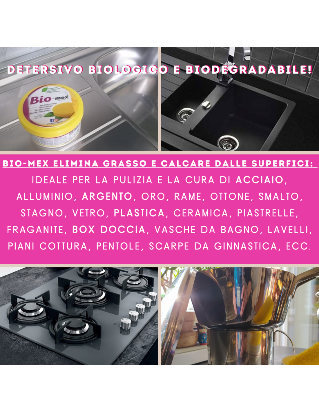 Bio-mex Detergente Universale Ecologico - 300gr