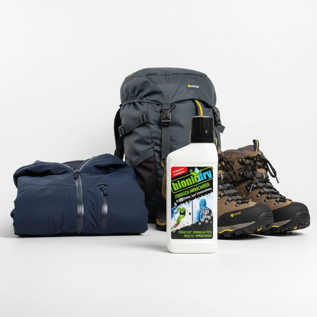 Bionicdry con attrezzatura outdoor