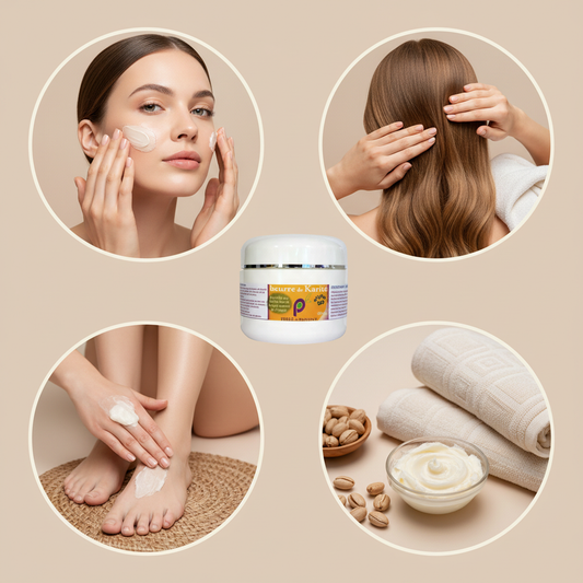 Burro di Karité - Usi Multipli