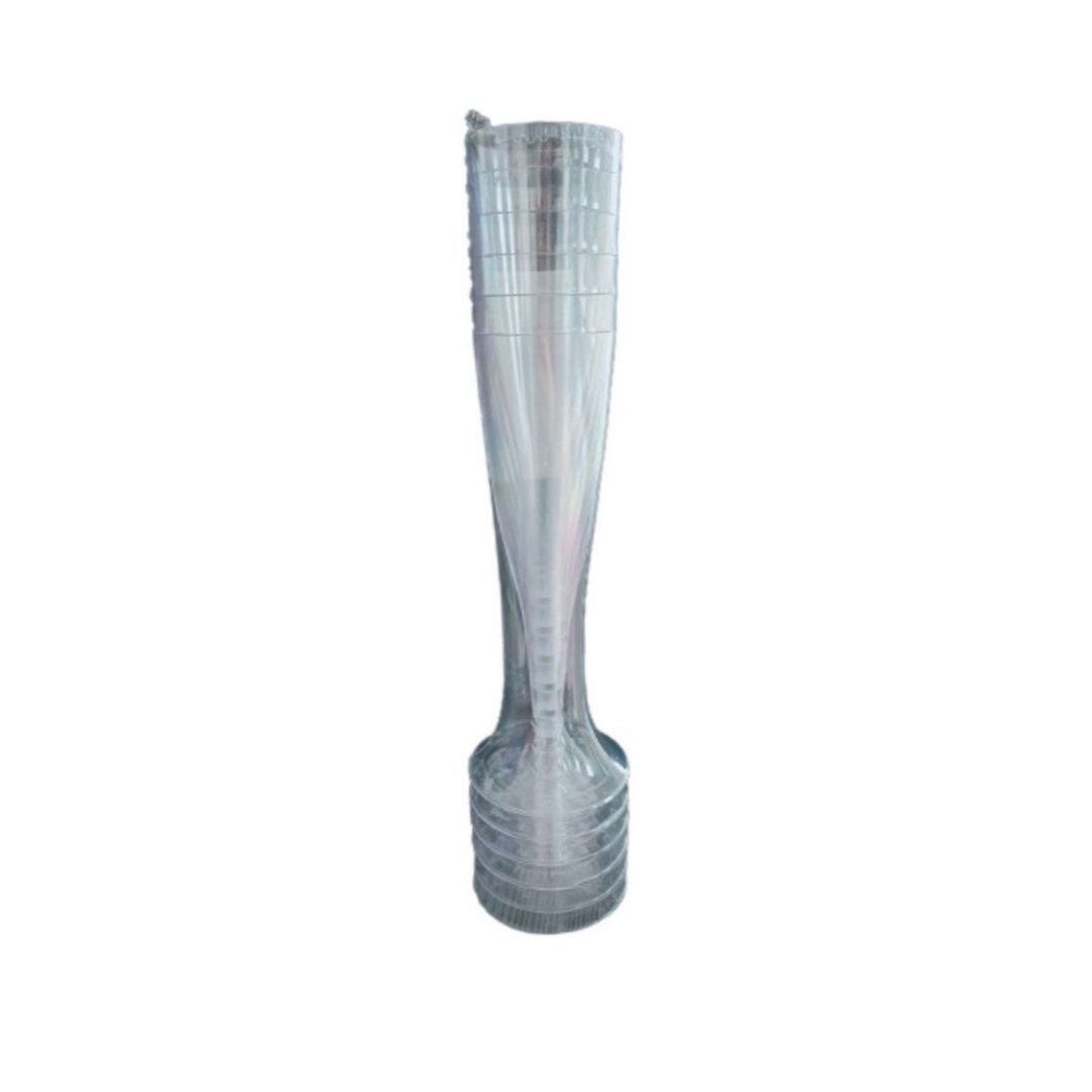Flutes calice champagne trasparenti 6pz