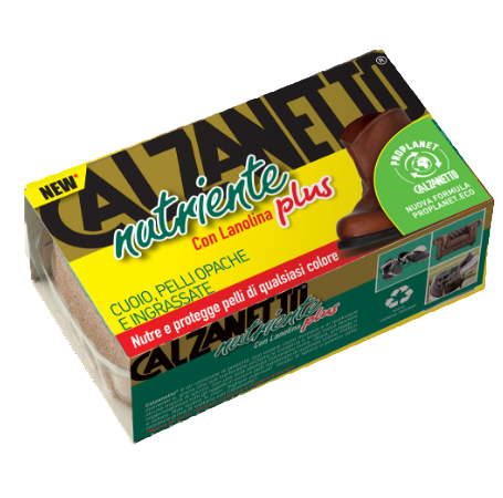 Calzanetto Plus con Lanolina Cuoio e Pelli ingrassate