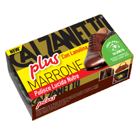 Calzanetto Plus mit braunem Lanolin