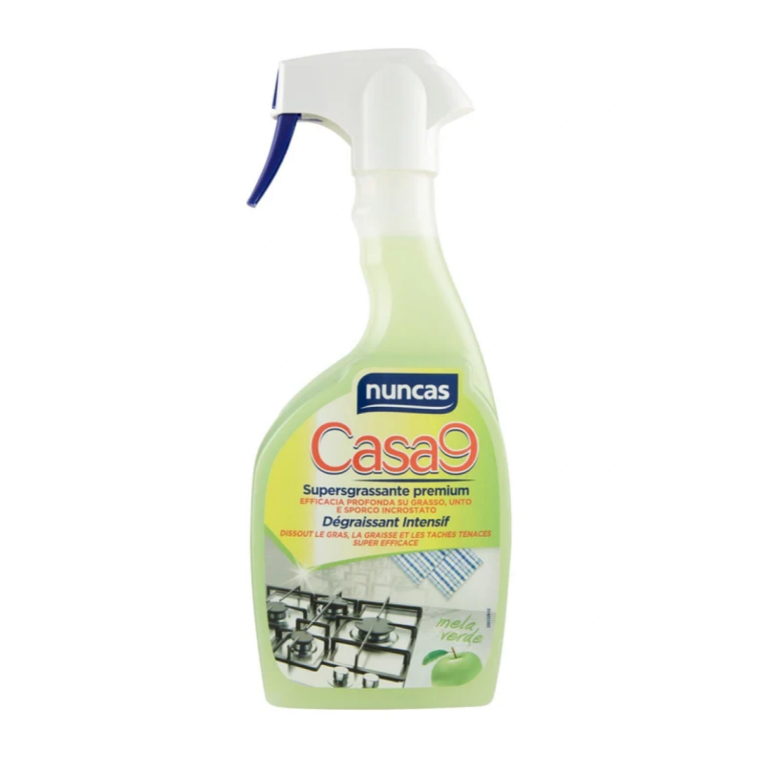 Casa9 Super sgrassante Mela verde – Spray 500 ml