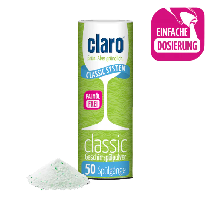 Claro Eco Geschirrspülpulver 900gr