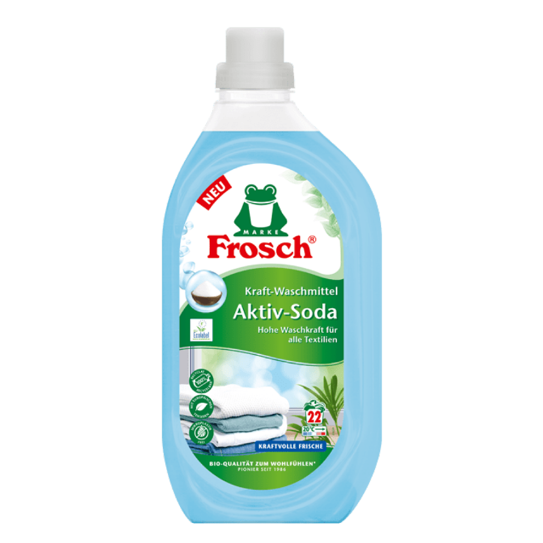 Frosch Detersivo Lavatrice Liquido al Bicarbonato di Sodio 1,5 L