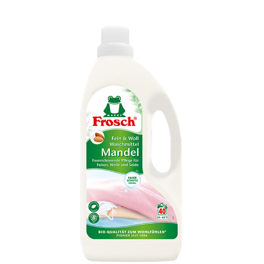 Frosch Detersivo Liquido Bucato alla Mandorla Delicati e Lana