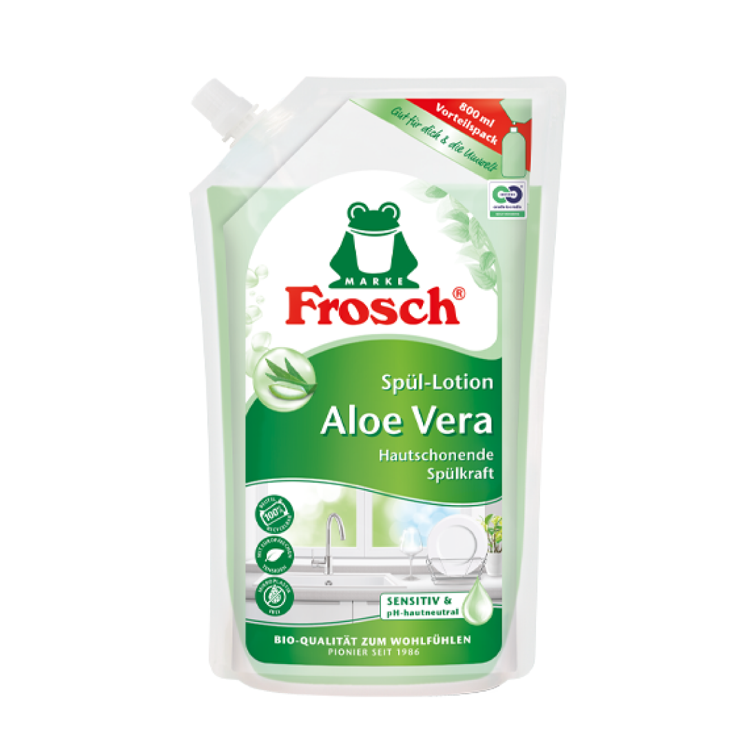 Frosch Piatti Aloe busta ricarica 800 ml