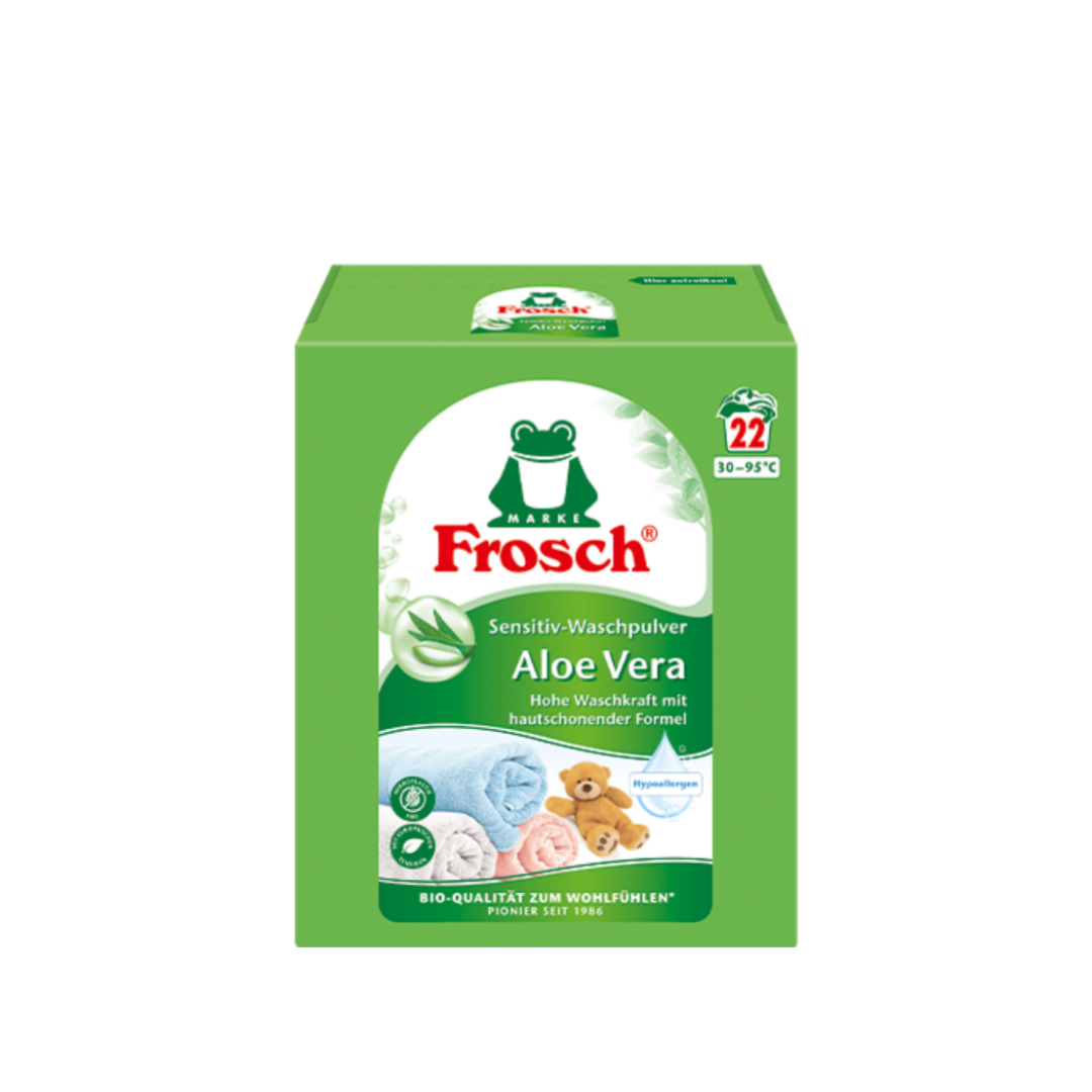 Frosch Sanftes Waschpulver mit Aloe Vera