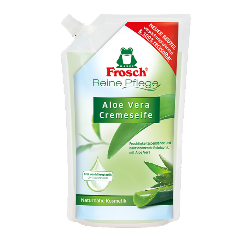 Frosch Aloe Flüssigseife Nachfüllpackung