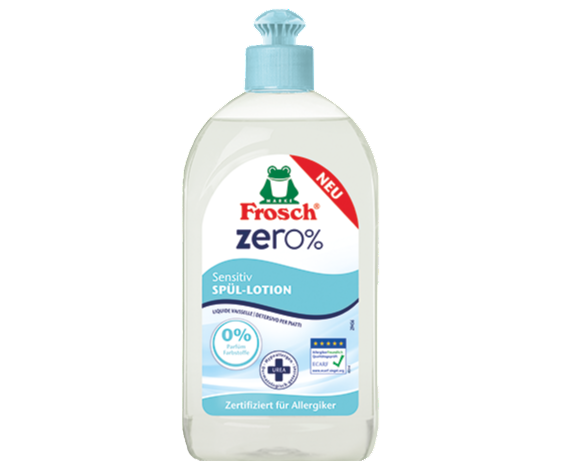 Frosch Zero% Piatti ipoallergenico 500ml senza profumo