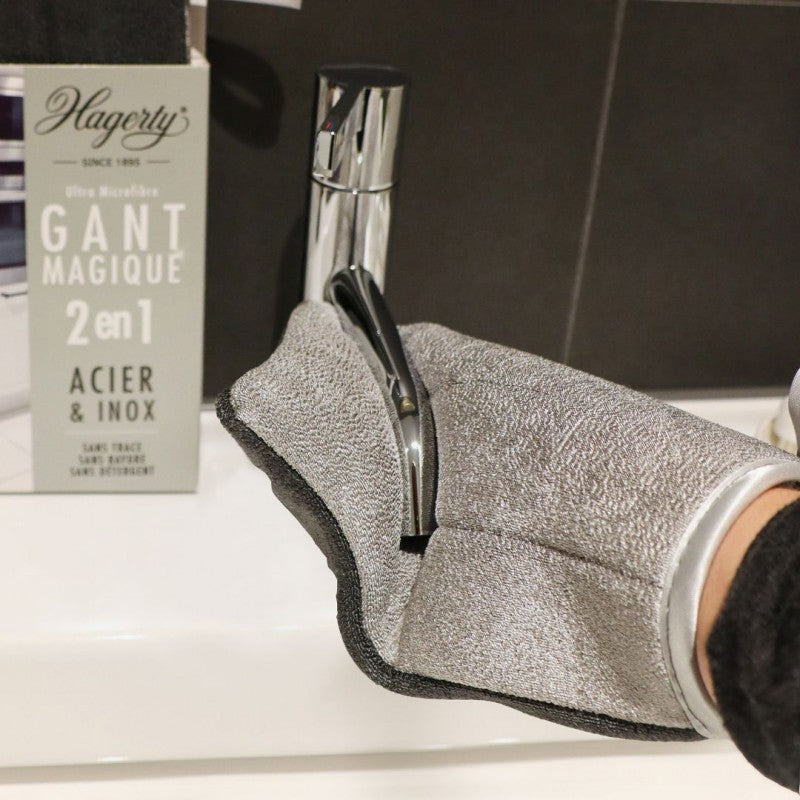 Hagerty Mikrofaserhandschuh zum Reinigen von Stahl