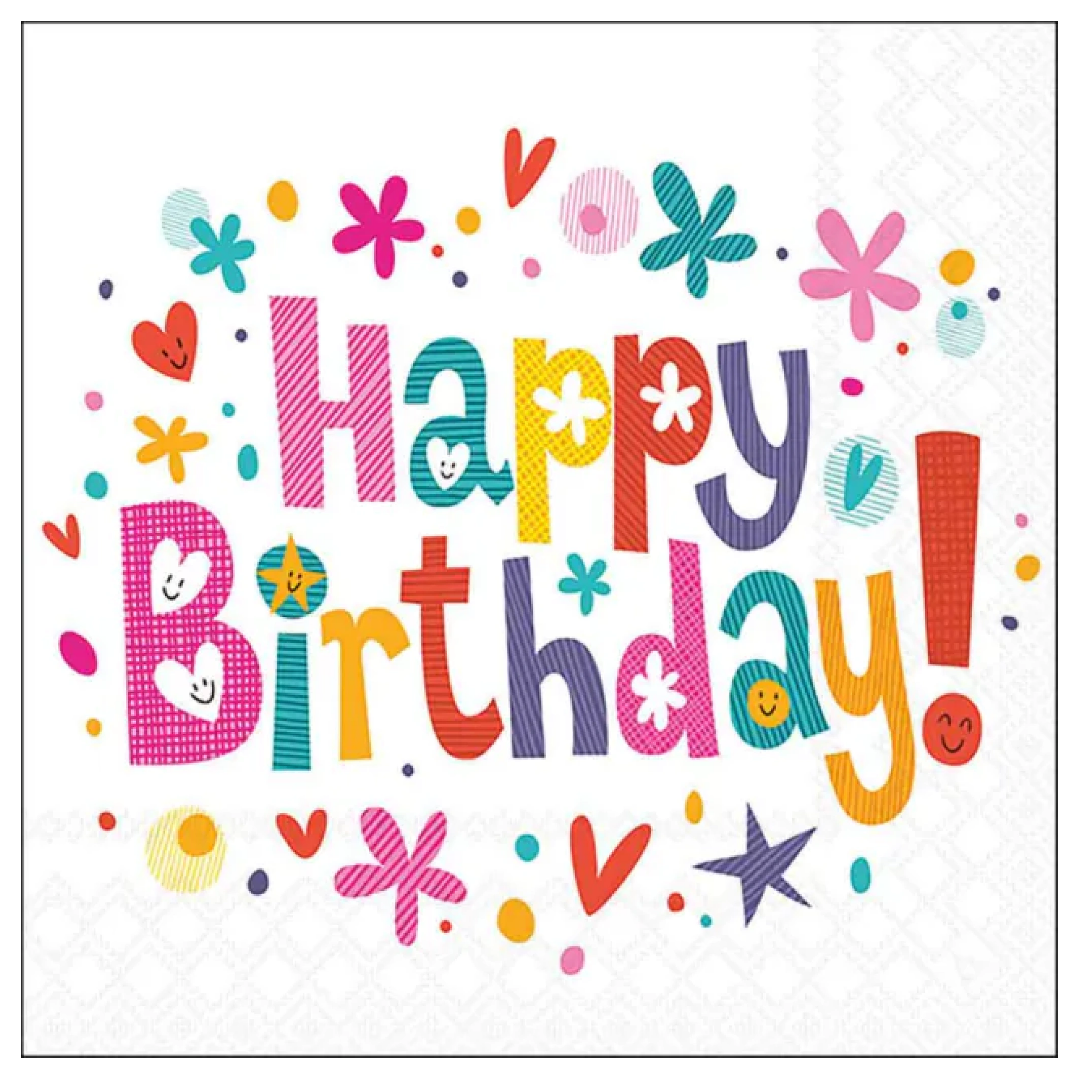 Gemusterte Serviette 33 x 33 cm 3-lagig goldfarbenes Palmblatt