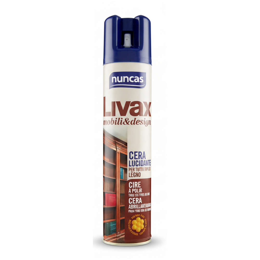 Livax Mobili&Design Cera Lucidante Spray Legno - 300ml