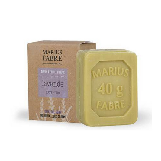 Marius Fabre Sapone Marsiglia all'Olio di Oliva 40g LAVANDA