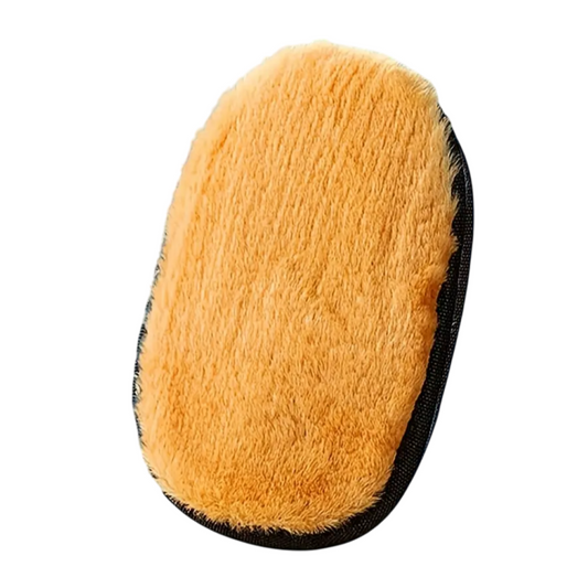 Guanto per lucidare mobili, divani in pelle e scarpe - colore scuro