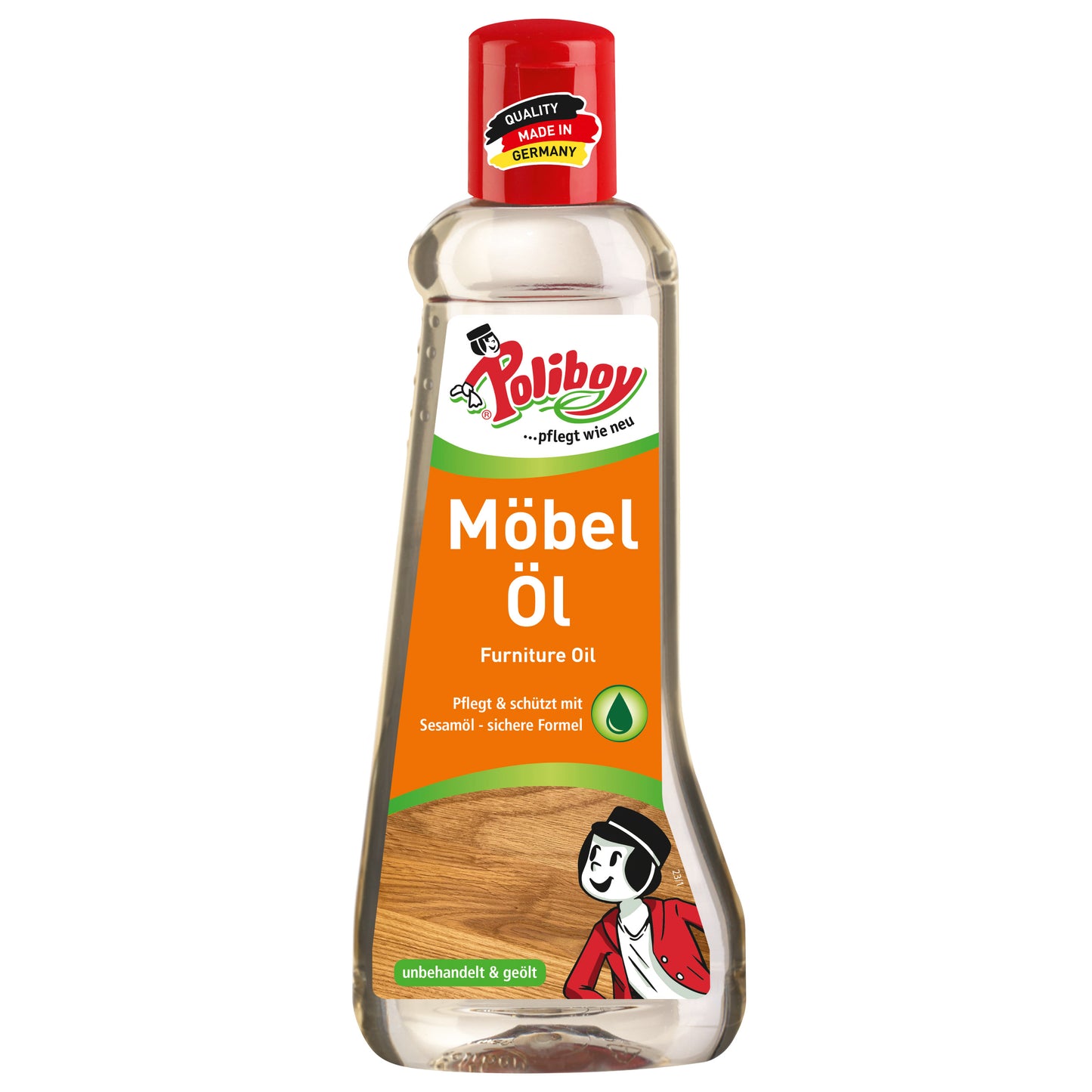 Poliboy Olio per Legno Naturale 200ml - Senza Solventi