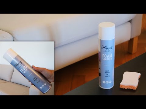 Hagerty Foam Shampoo - secco in schiuma per tappeti, moquette e tessuti di arredo