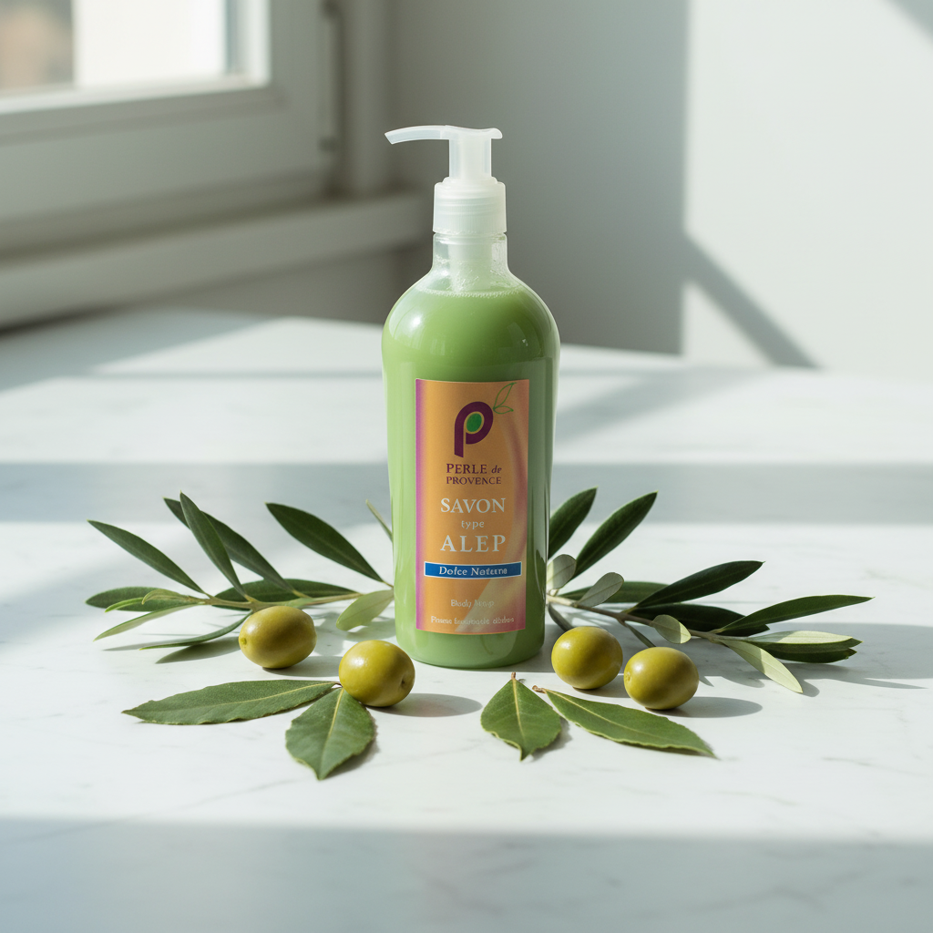 Sapone di Aleppo liquido 500ml - Ingredienti naturali