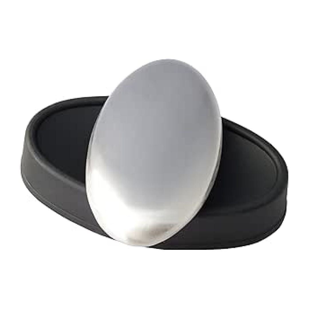 2 Saponette Acciaio Inox Per Eliminare Odori Dalle Mani - Anti Cipolla, Aglio, Pesce - Foto 10