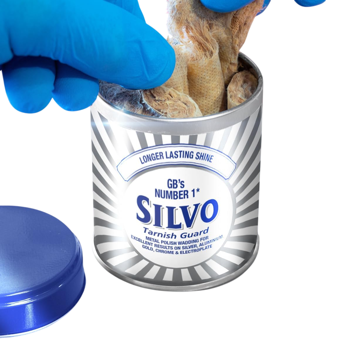 Silvo Polierwatte für Silber