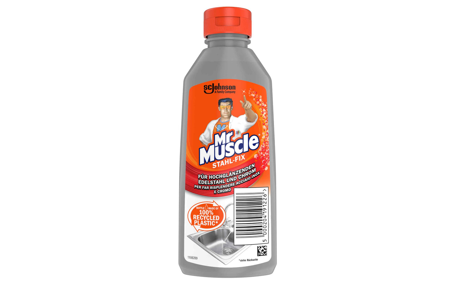 Mr Muscle® Stahl-fix Classic Edelstahlreiniger