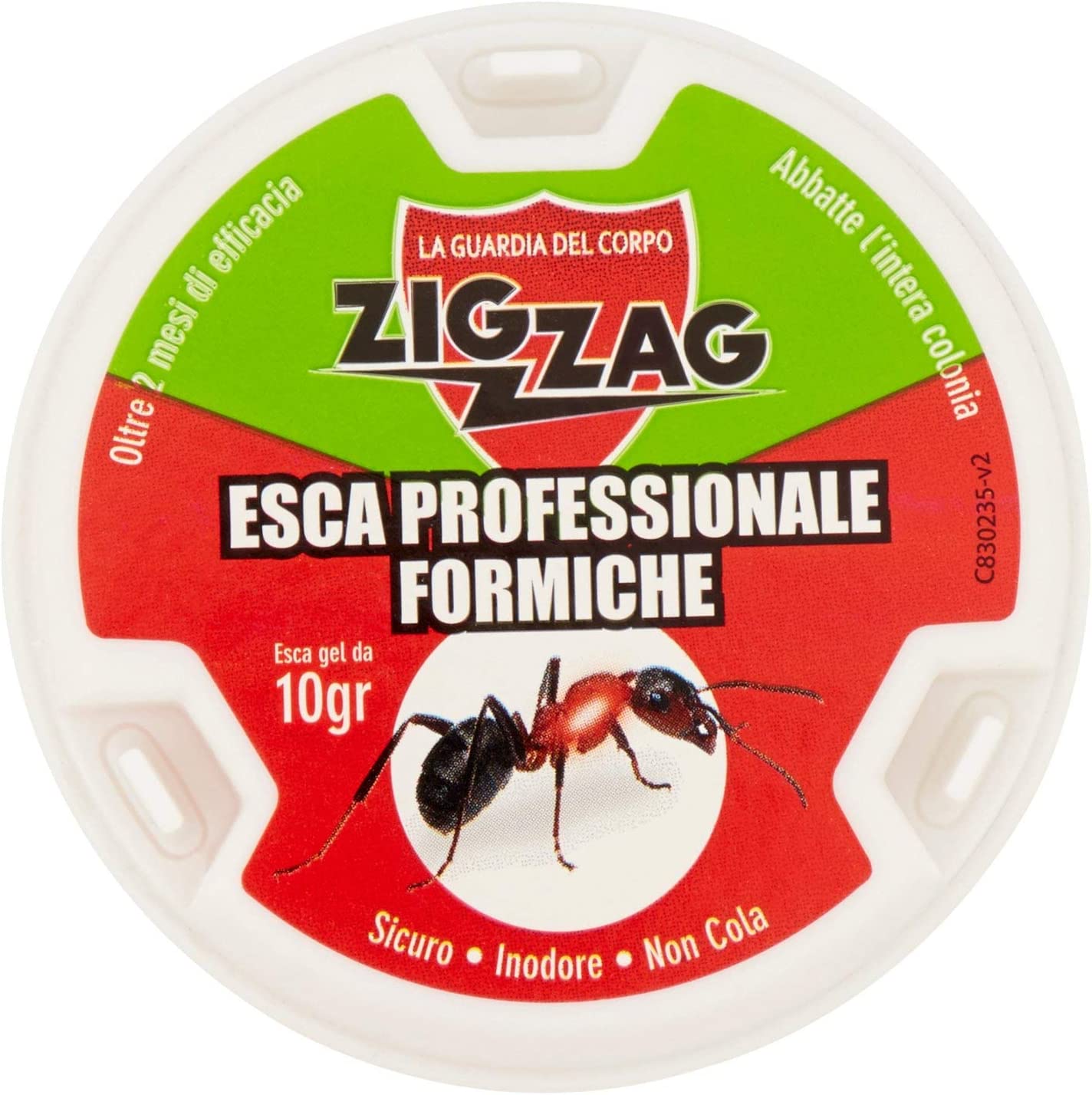 Zig zag esca formiche