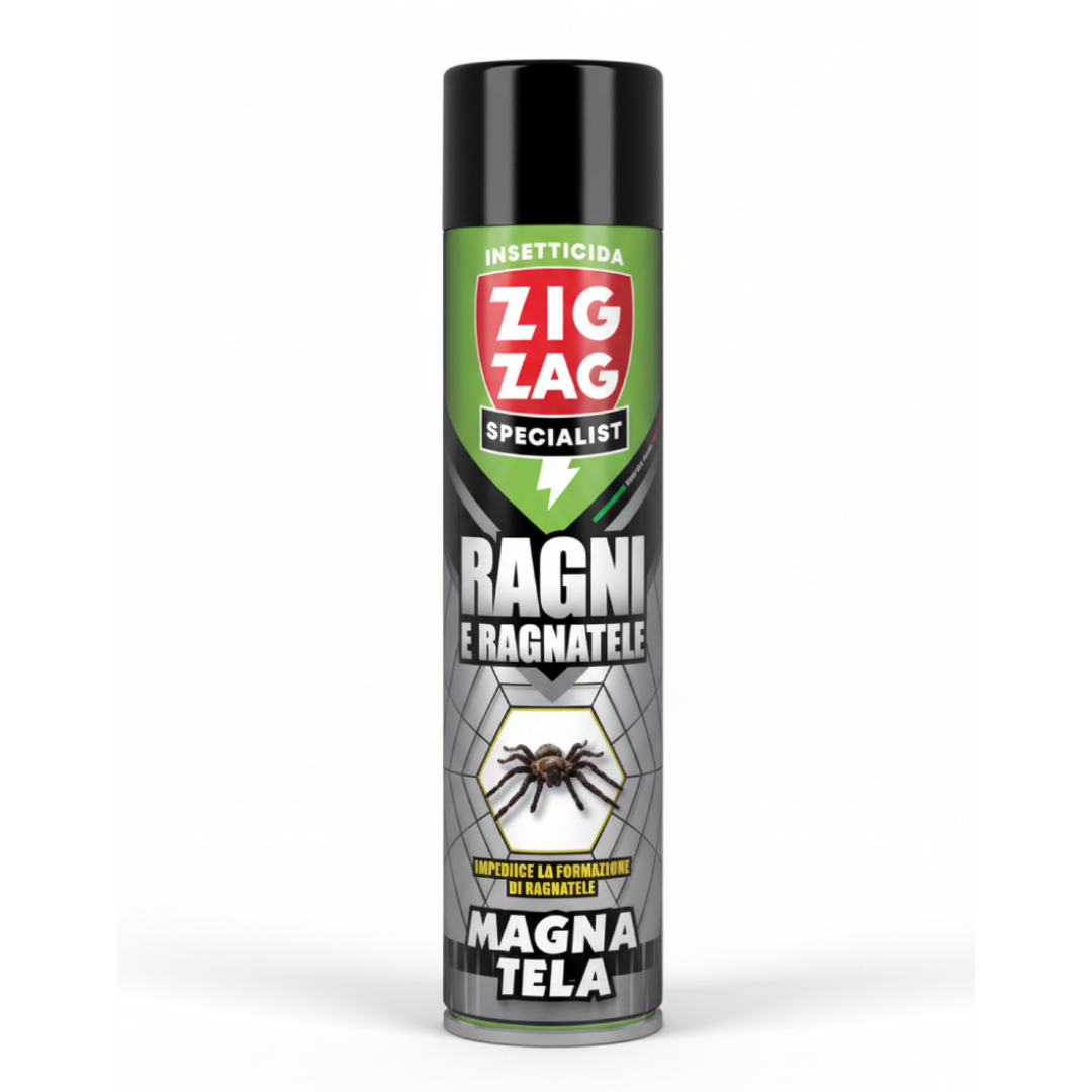 Insetticida Ragni e Ragnatele Magnatela 600ml - Zig Zag