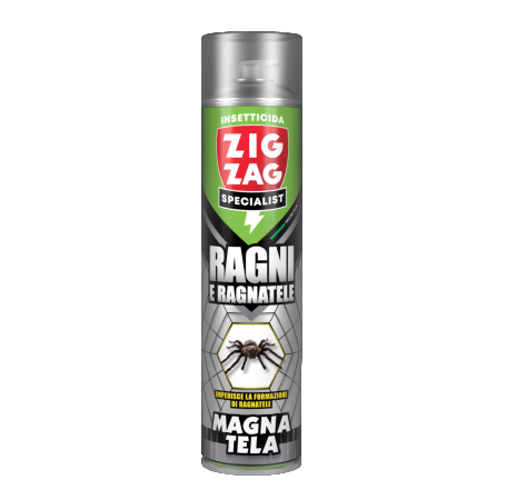 Insetticida Ragni e Ragnatele Magnatela 600ml - Zig Zag