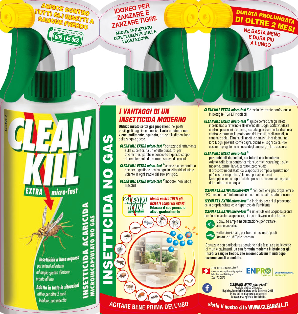Clean Kill Extra micro-fast® 375 ml