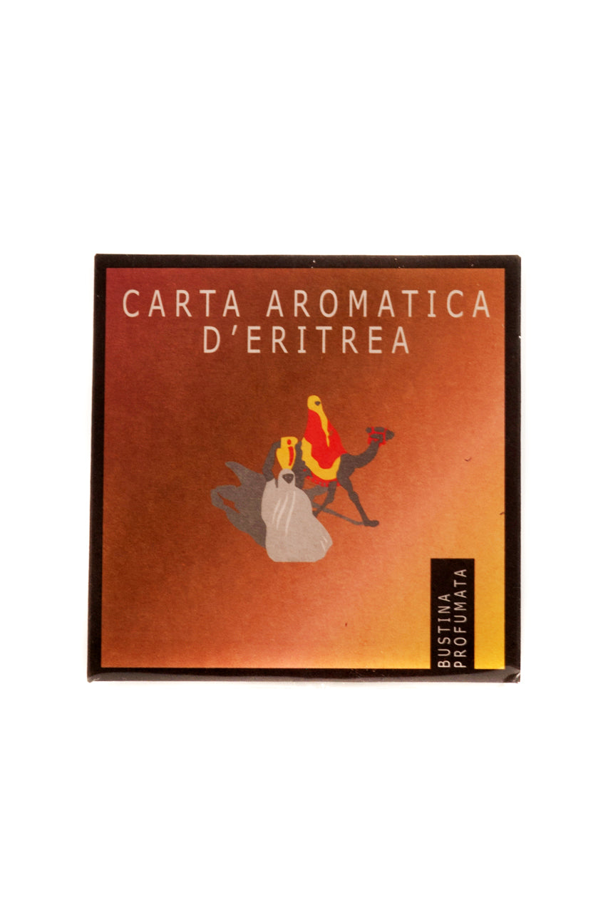 Aromatisches Papier aus Eritrea. Duftsäckchen für Schubladen