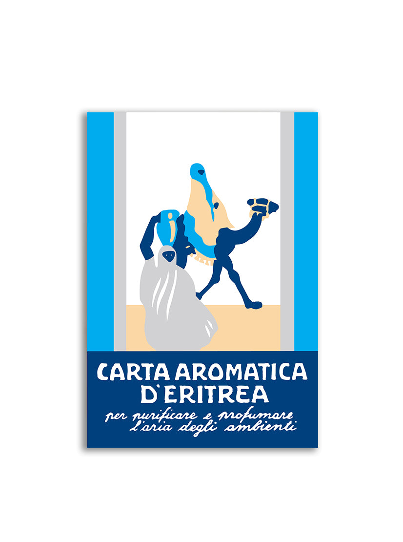 Blaues aromatisches Papier aus Eritrea – Essence du Touareg