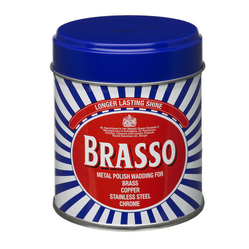 Brasso – Ovatta Lucidante per Ottone, Rame e Bronzo 75g