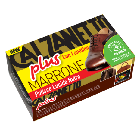 Calzanetto Plus con Lanolina Marrone