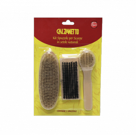 Calzanetto - Kit spazzole per scarpe