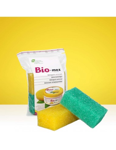 Paar Schwämme für Bio-mex-Mehrzweckreiniger