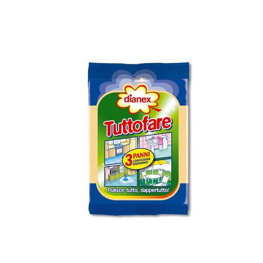 Dianex panno tuttofare 3pz