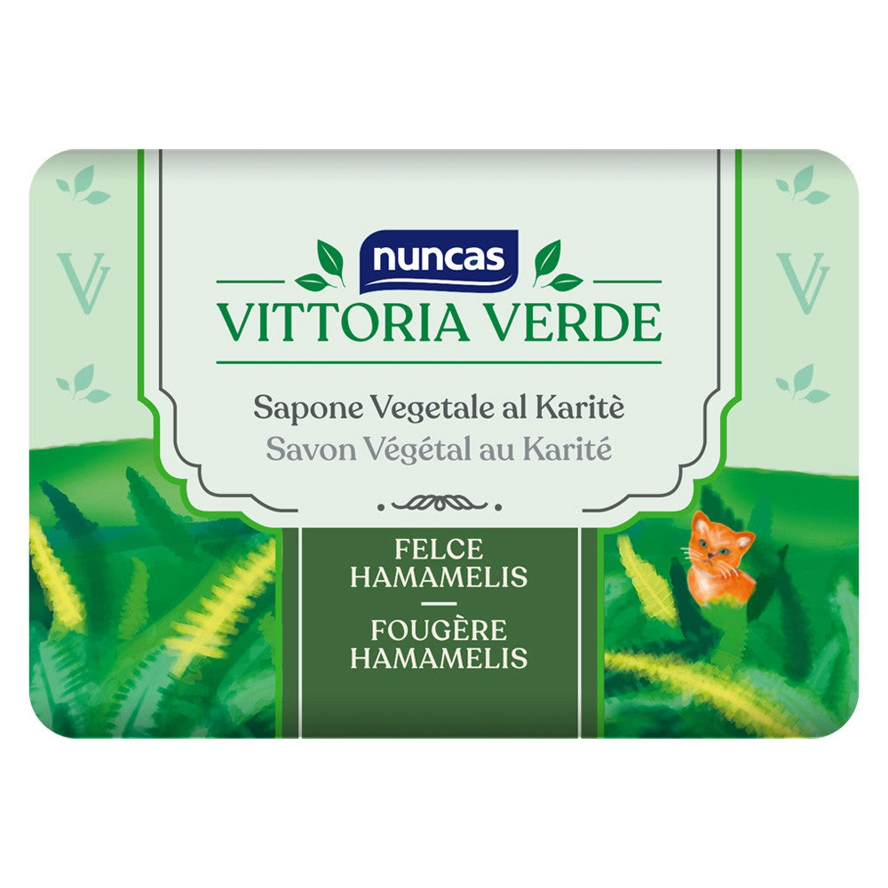 Vittoria Farn- und Hamamelis-Gemüseseifen