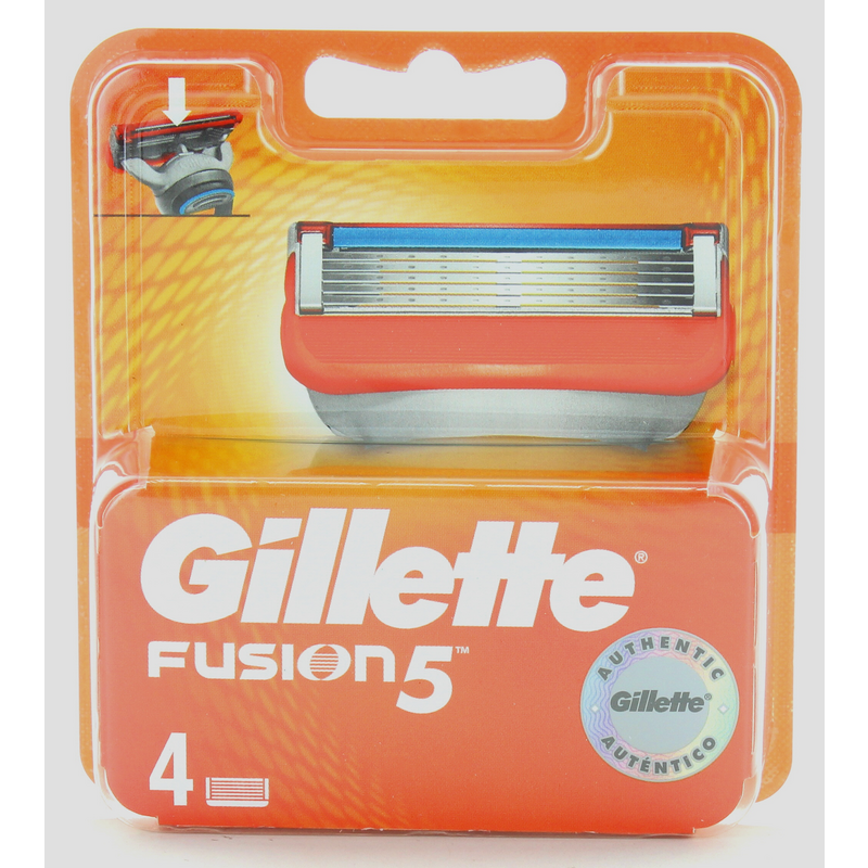 Gillette Fusion Ersatzteile 4 Stk.