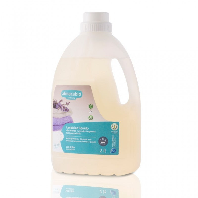 Almacabio Lavatrice liquido alla lavanda - 2000 ml - Detergenti Wagner