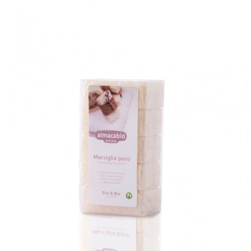Almacabio Sapone marsiglia puro - 5x100 gr. - Detergenti Wagner