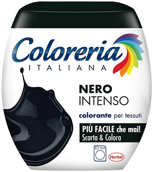 Coloreria Italiana colorante per tessuti Nero intenso