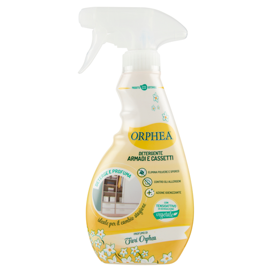Orphea detergente armadi e cassetti al profumo di Fiori