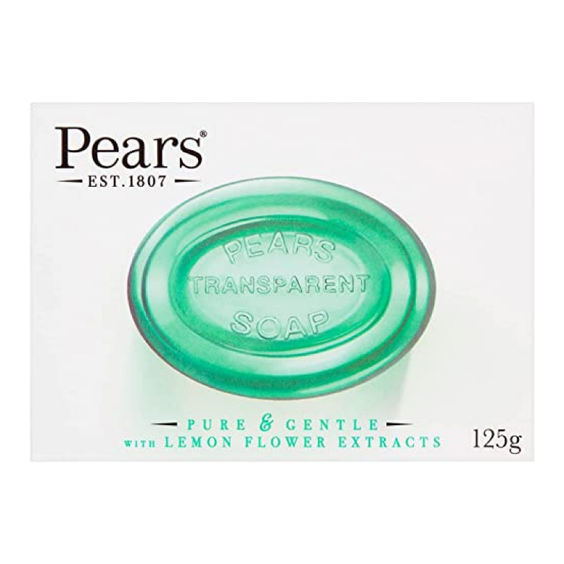 Grüne Birnenseife mit Zitronenblütenextrakt