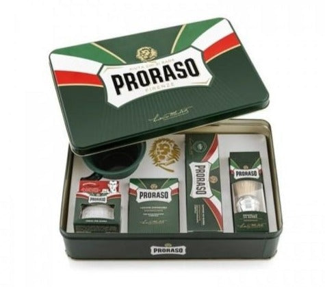 Proraso rinfrescante kit scatola di latta